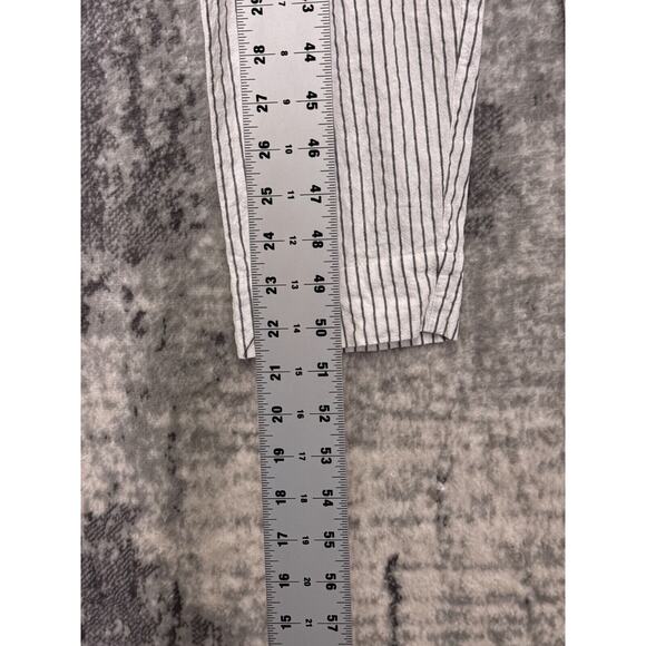 Rue Stiic Jumpsuit XS Womens Anthropologie Pinstripe Lightweight Coveralls - Picture 8 of 10